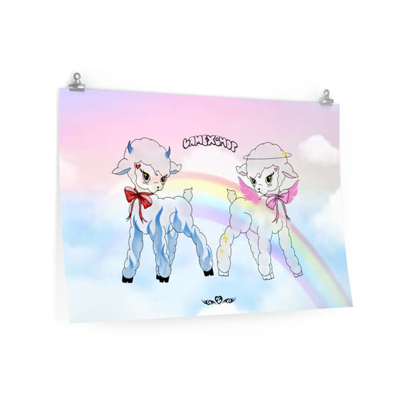 duality of lamb posters