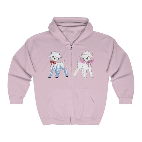 duality of lamb zip-up