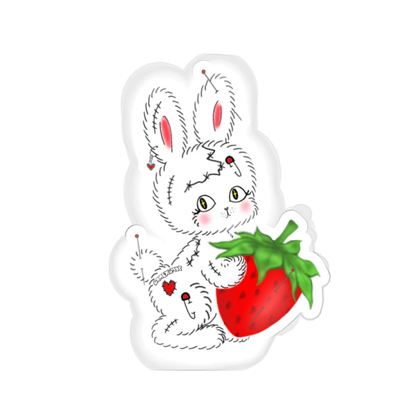 strawbunny sticker