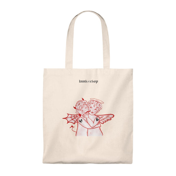 angel / devil tote
