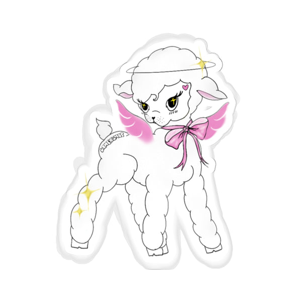 angel lamb sticker