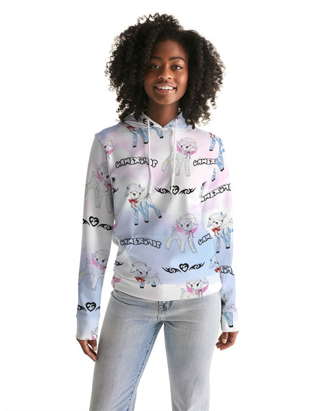 duality of lamb full print hoodie