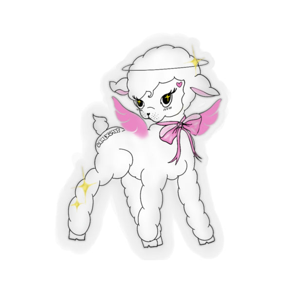angel lamb sticker