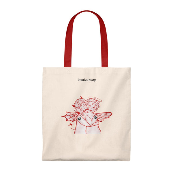 angel / devil tote
