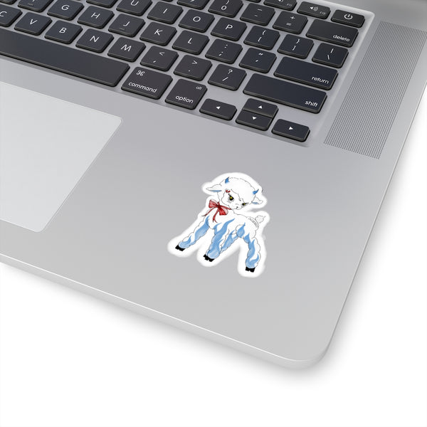 devil lamb sticker