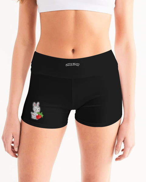 strawbunny short yoga shorts