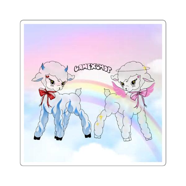 duality of lamb sticker