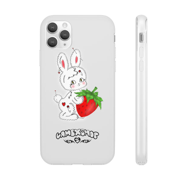 strawbunny flexi phone cases