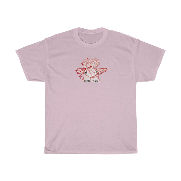 angel / devil tee