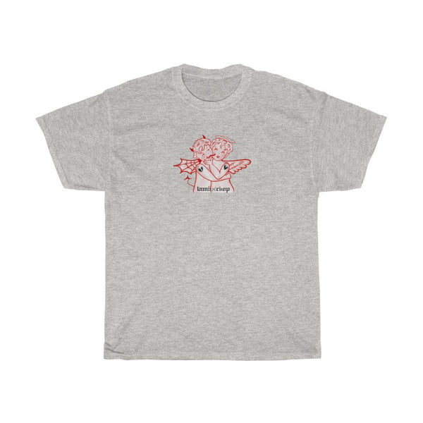 angel / devil tee