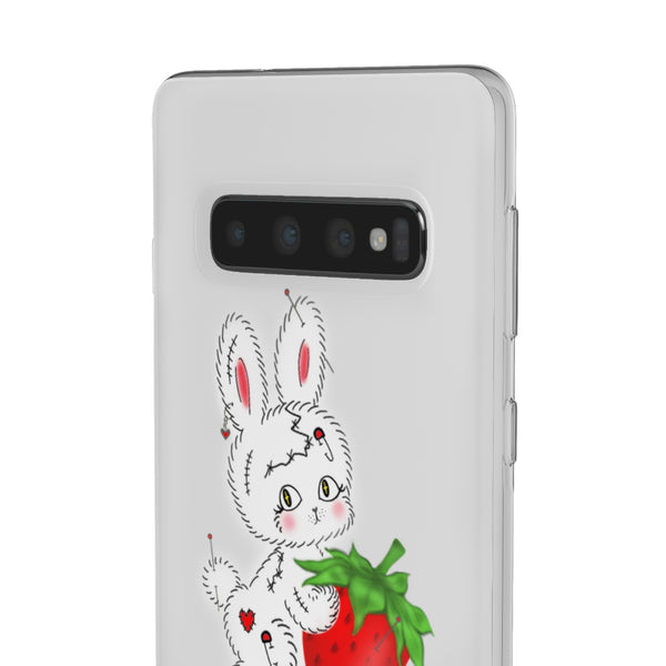 strawbunny flexi phone cases