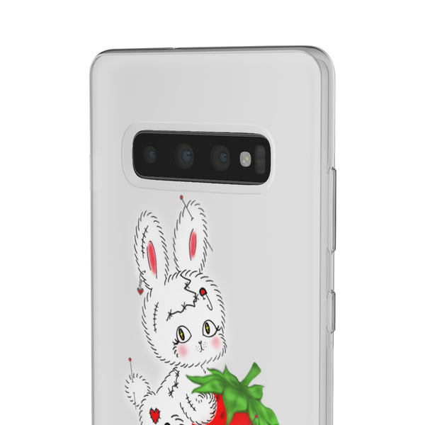 strawbunny flexi phone cases