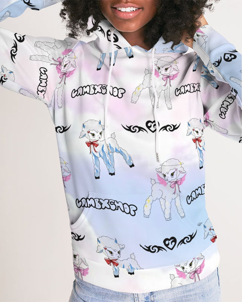 duality of lamb full print hoodie