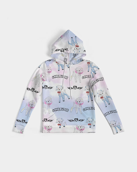 duality of lamb full print hoodie