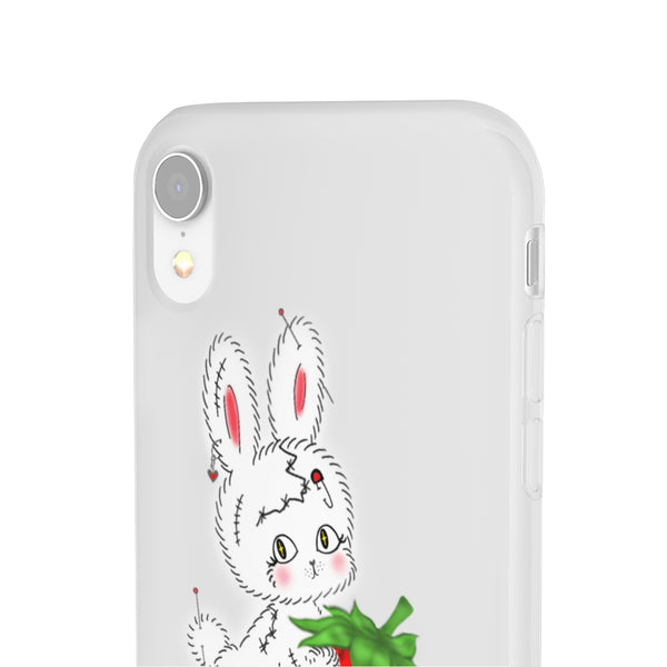 strawbunny flexi phone cases