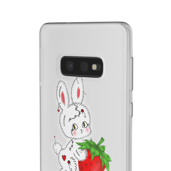 strawbunny flexi phone cases