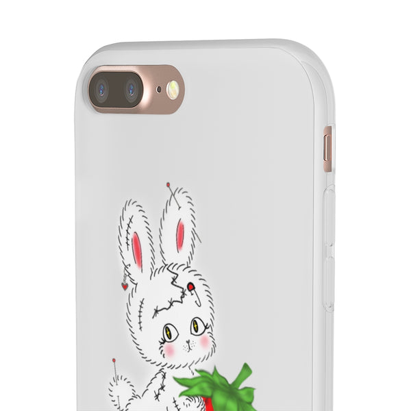 strawbunny flexi phone cases