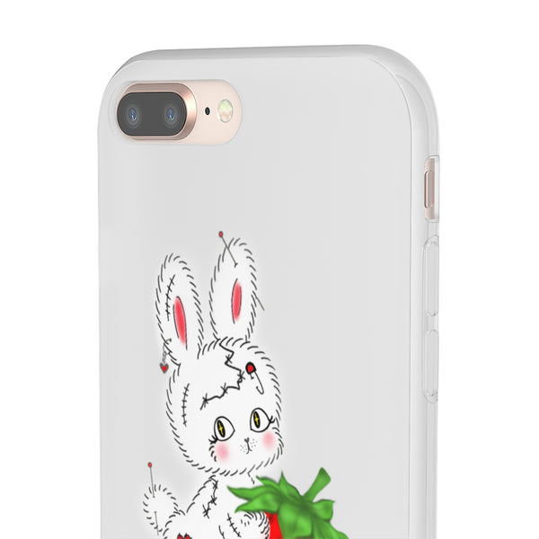 strawbunny flexi phone cases