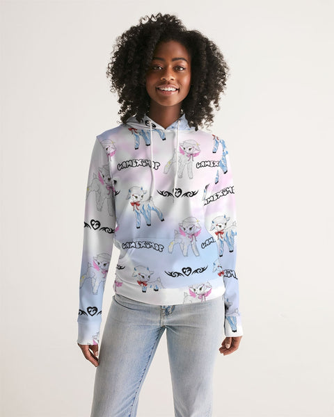 duality of lamb full print hoodie