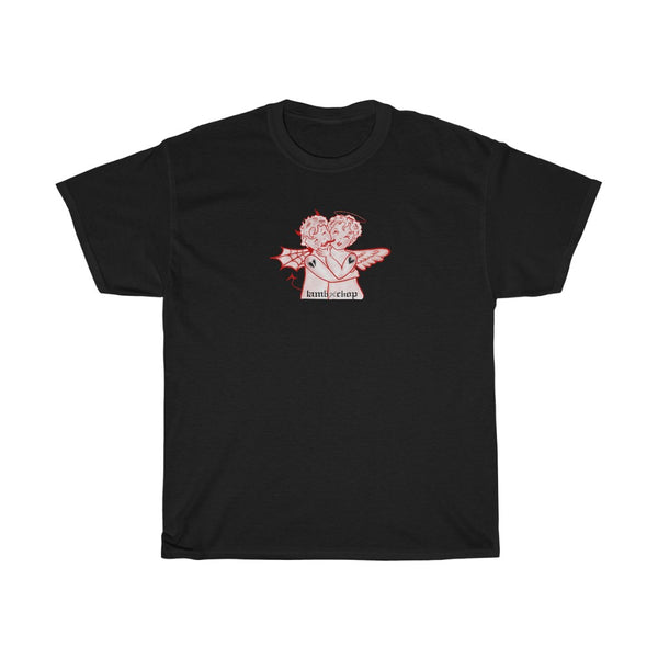 angel / devil tee