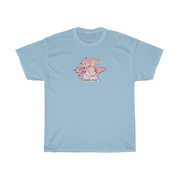 angel / devil tee