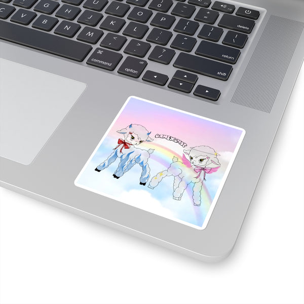 duality of lamb sticker