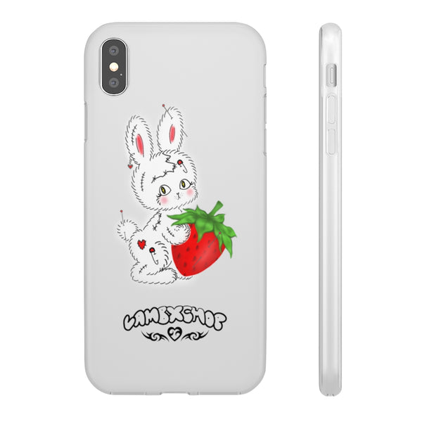 strawbunny flexi phone cases